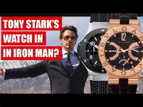 hublot watch in iron man|tony stark iron man watch.